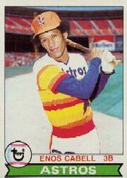 1979 Topps Baseball Cards      515     Enos Cabell